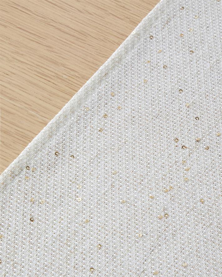 Goldenite Polyester Runner 45x145 cm Gold