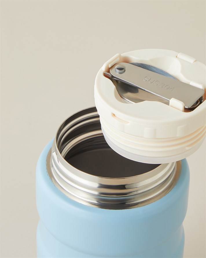 Good Mood Dora Çelik Kaşıklı Saklama Termosu 750 ml Mavi