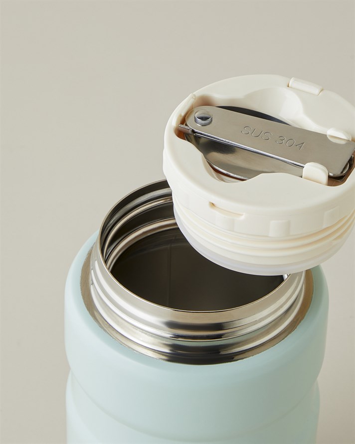 Good Mood Dora Çelik Kaşıklı Saklama Termosu 750 ml Yeşil