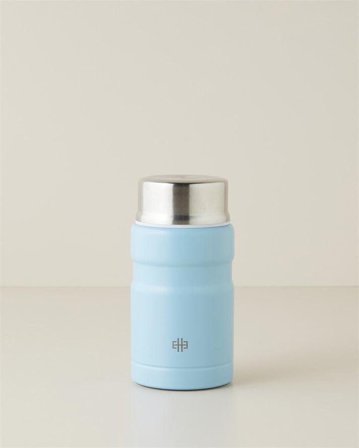 Good Mood Dora Çelik Kaşıklı Saklama Termosu 750 ml Mavi