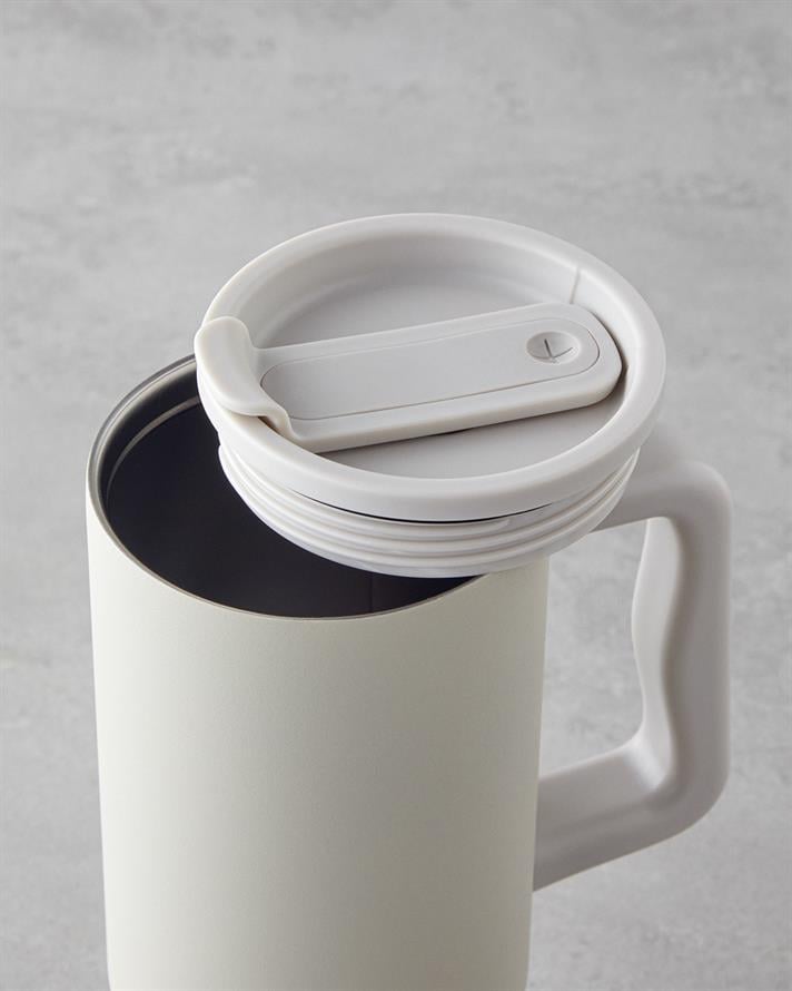 Good Mood Etna Çelik Termos 1200 ml Krem