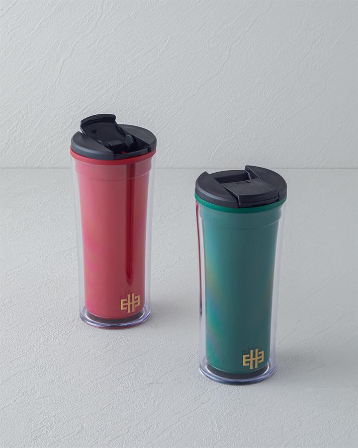 Good Mood Everyday Akrilik Travel Mug 350 ml Yeşil