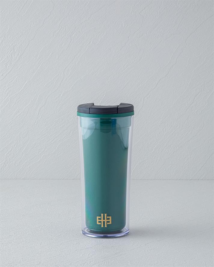 Good Mood Everyday Akrilik Travel Mug 350 ml Yeşil