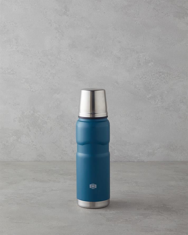 Good Mood HeatLock Çelik Bardaklı Termos 500 ml Petrol Mavisi