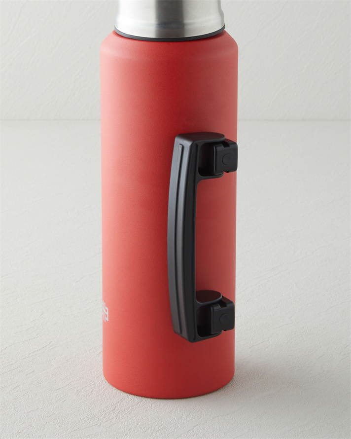 Good Mood HeatLock Çelik Bardaklı Termos 1,5 Litre Kırmızı