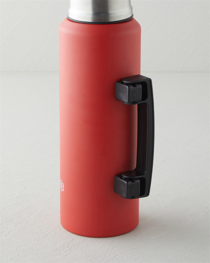 Good Mood HeatLock Çelik Bardaklı Termos 1,5 Litre Kırmızı