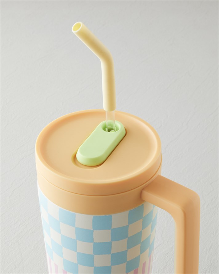 Good Mood Indie Çelik Termos 1200 ml Sarı