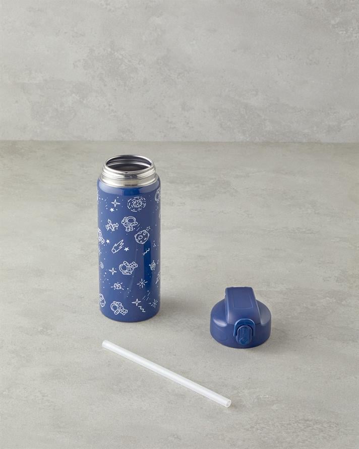 Good Mood Kids Sky Çelik Termos Bardak 600 ml Lacivert