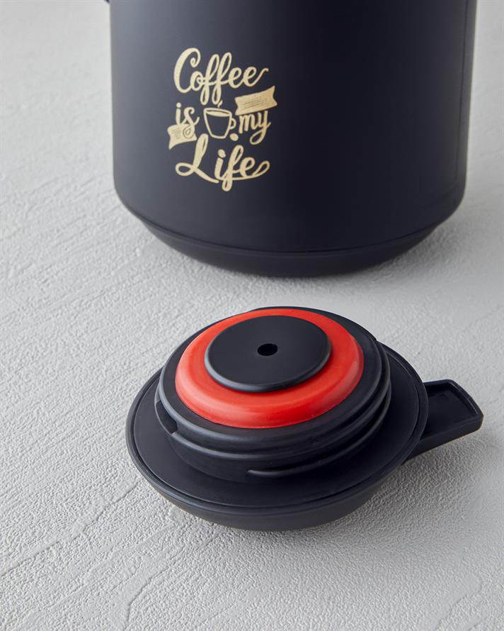 Good Mood Leora PP – Cam Termos 1L Siyah