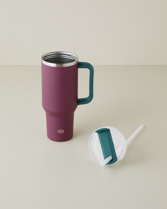 Good Mood New Etna Çelik Termos 900 ml Bordo