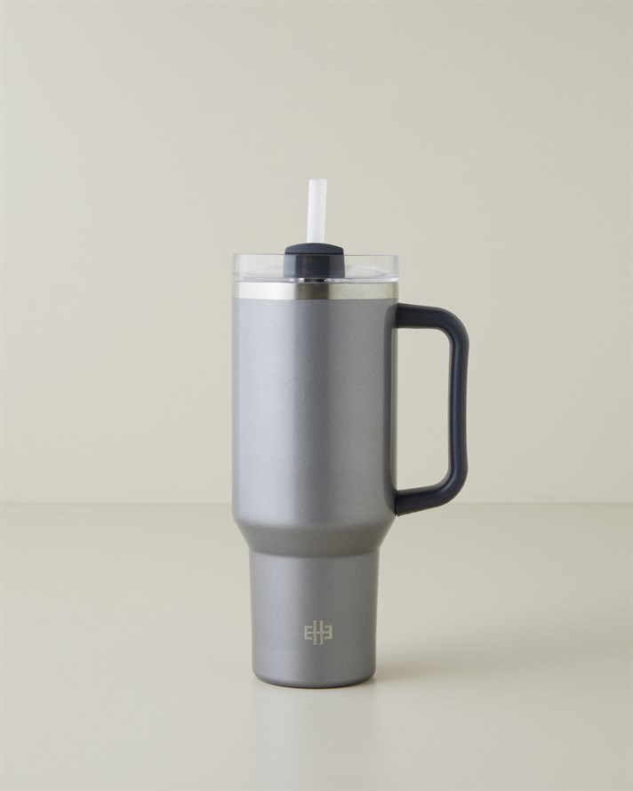 Good Mood New Etna Çelik Termos 900 ml Gri