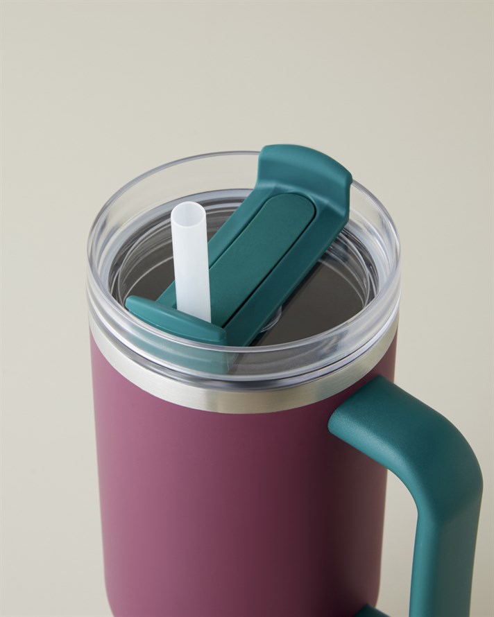 Good Mood New Etna Çelik Termos 900 ml Bordo