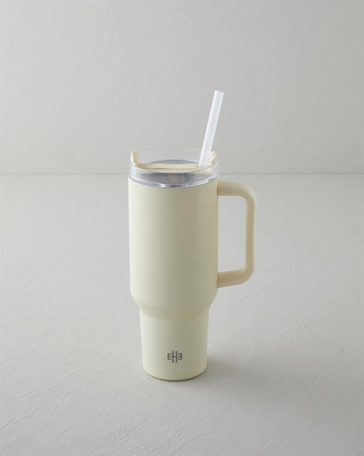 Good Mood New Etna Çelik Termos 900 ml Krem