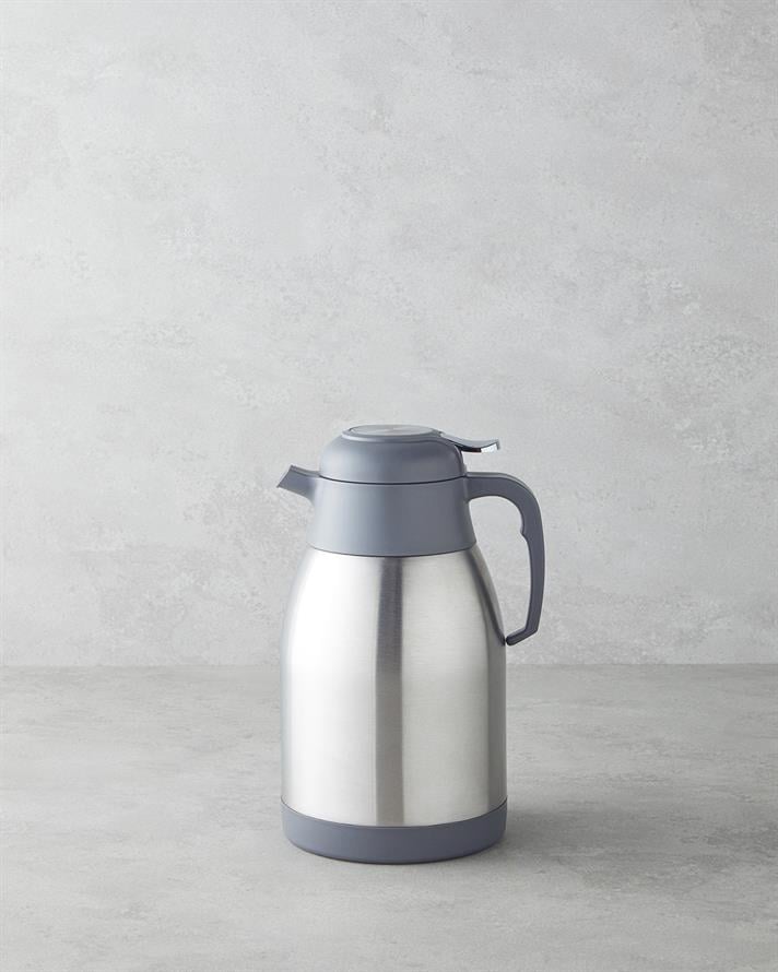 Good Mood Temp Çelik Termos 2 Litre Gri