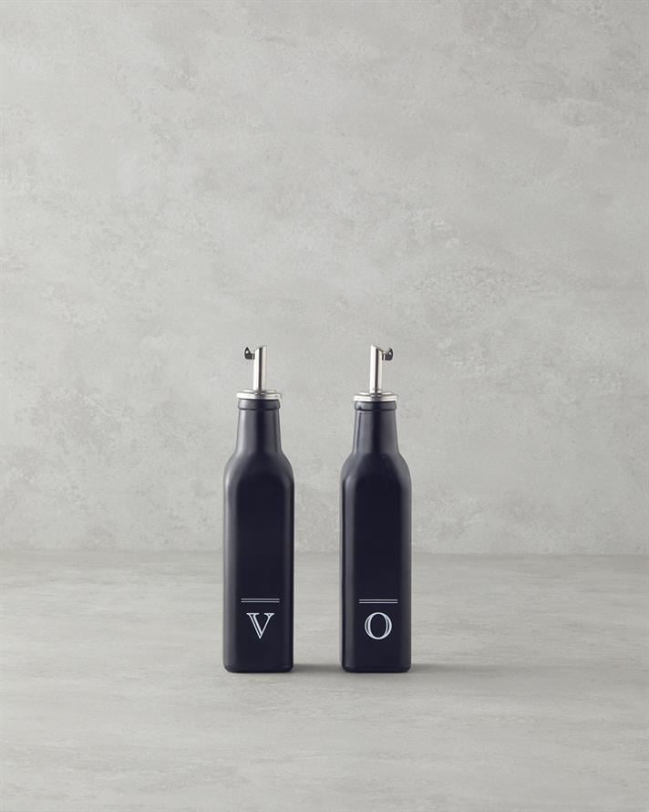 Gourmet Cam 2li Yağlık - Sirkelik 250 ml Siyah