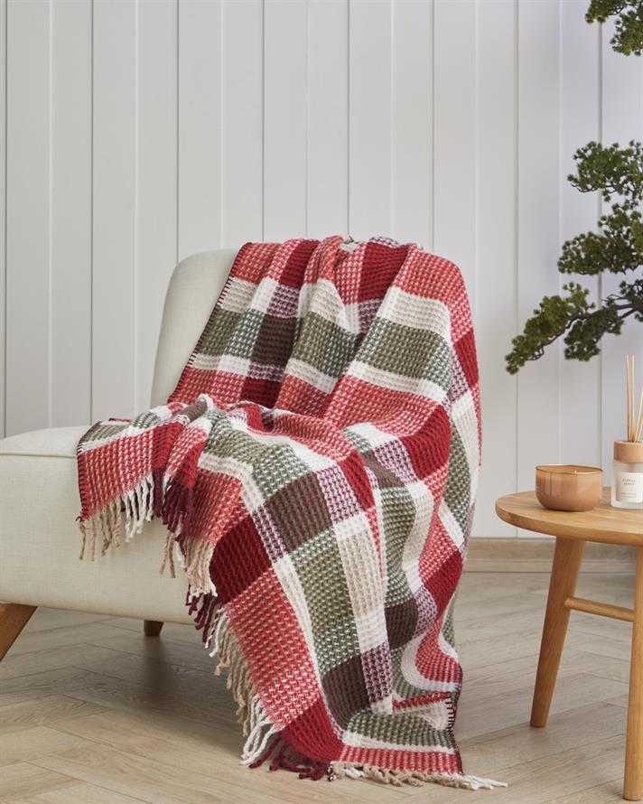 Grace Koltuk Şalı 130x170 cm Multicolor