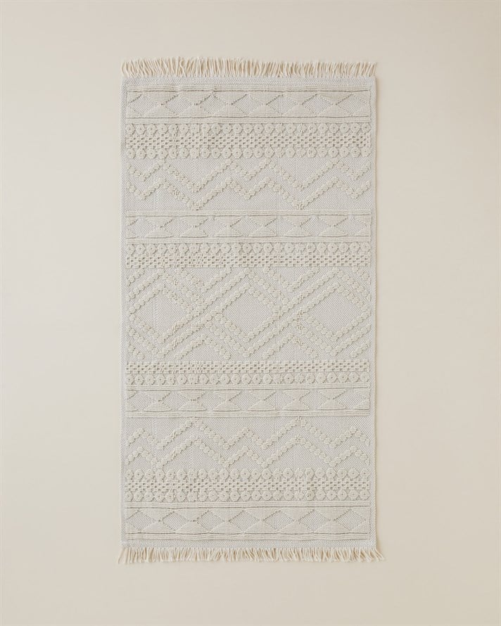 Granada Bukle Kilim 80x150 cm Bej
