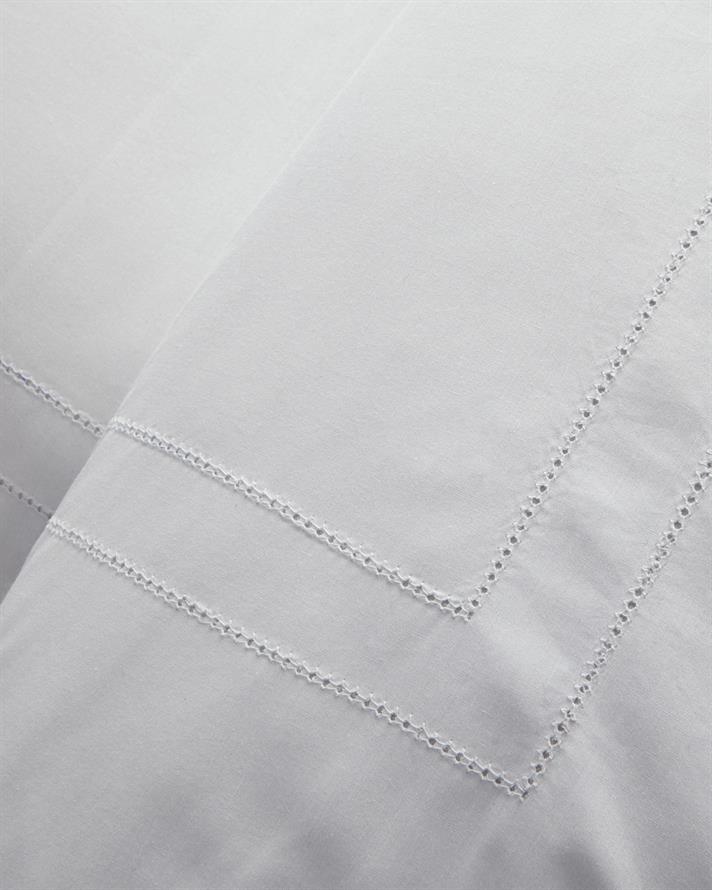 Grandiose Ajurlu Perkal Çift Kişilik Nevresim Takımı 200x220 cm Beyaz