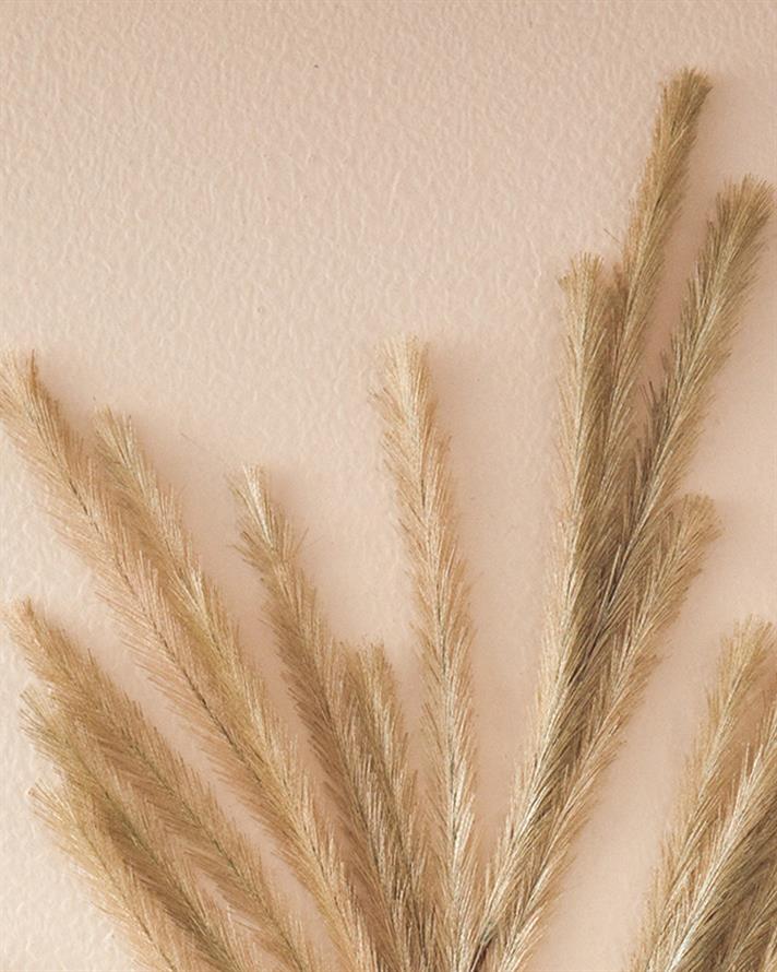Grassy Tek Dal Yapay Çiçek Açık Yeşil
