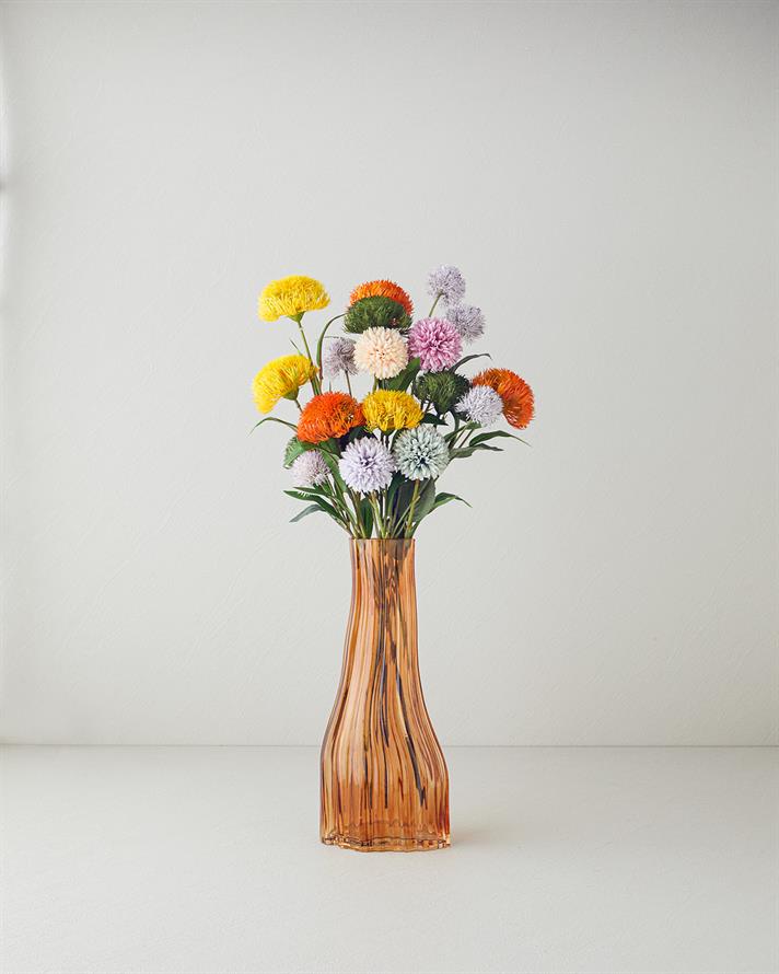 Grassy Tek Dal Yapay Çiçek Lila