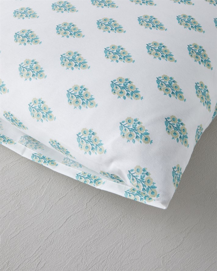Green Harmony Kolay Ütülenir 2li Yastık Kılıfı 50x70 cm Yeşil