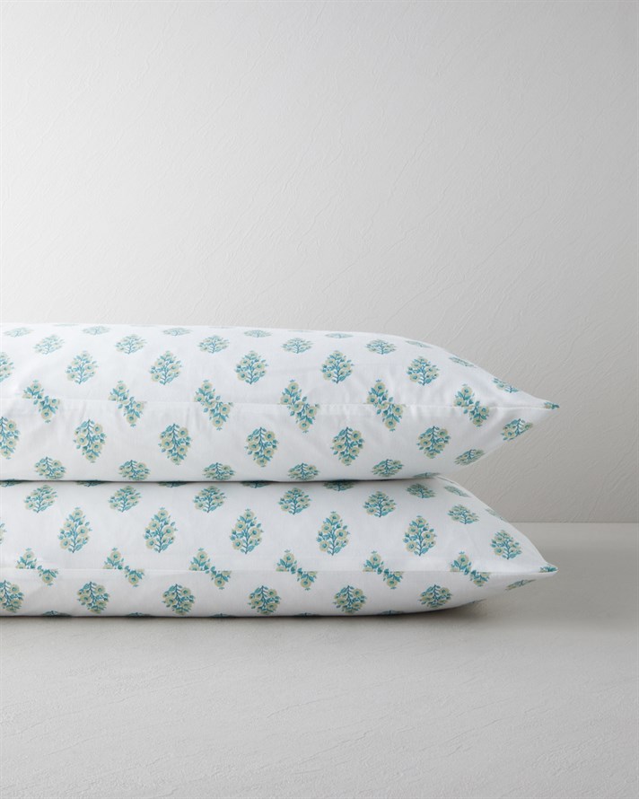 Green Harmony Kolay Ütülenir 2li Yastık Kılıfı 50x70 cm Yeşil