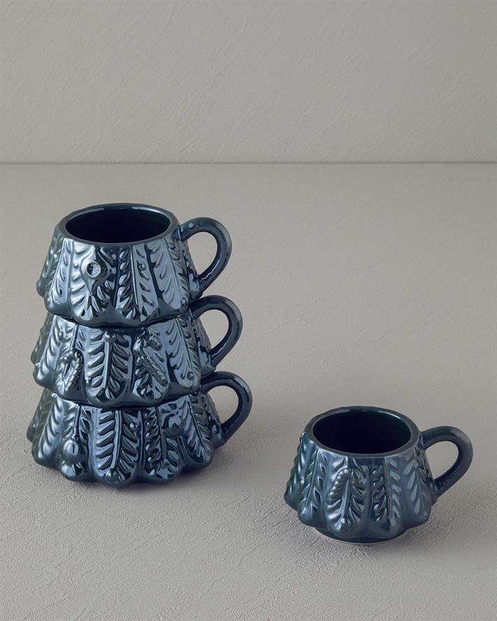 Green Pine Dolomite 4lü Kupa 153 ml-193 ml-267 ml-267 ml Yeşil