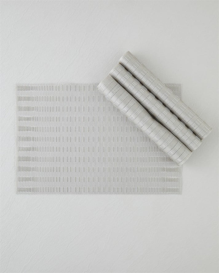 Gridify Pvc 4lü Amerikan Servis 30x45 cm Bej