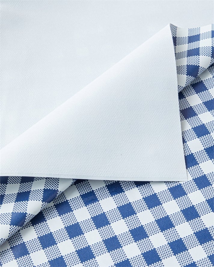 Gridlane Pvc Masa Örtüsü 140x200 cm Mavi