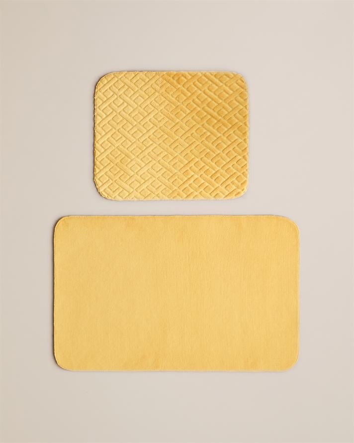 Gridline Banyo Paspası Seti Hardal