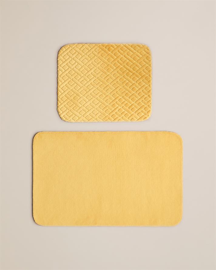 Gridline Banyo Paspası Seti Hardal