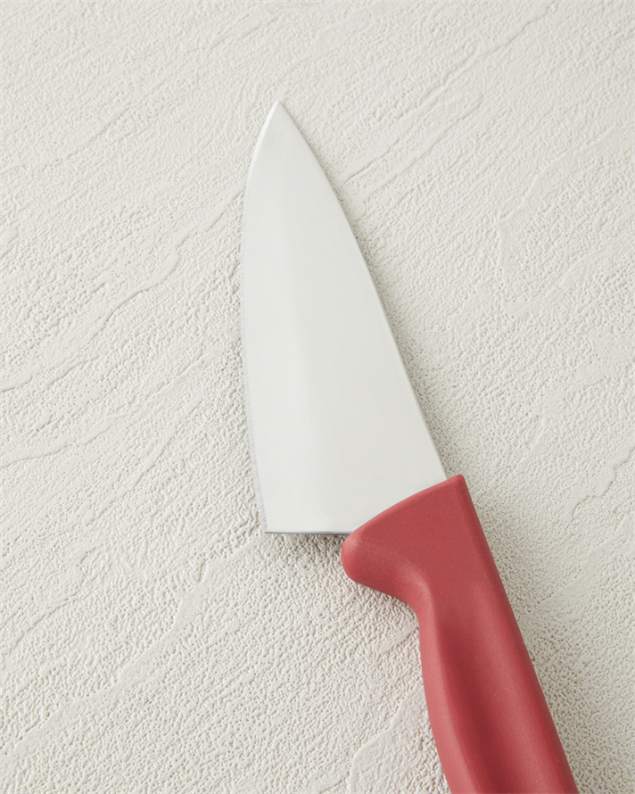 Grim Edge Paslanmaz Çelik Bıçak 12 cm Kırmızı