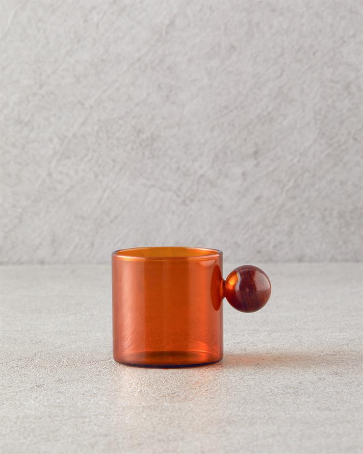 Gusto Borosilikat Cam Kupa Hardal