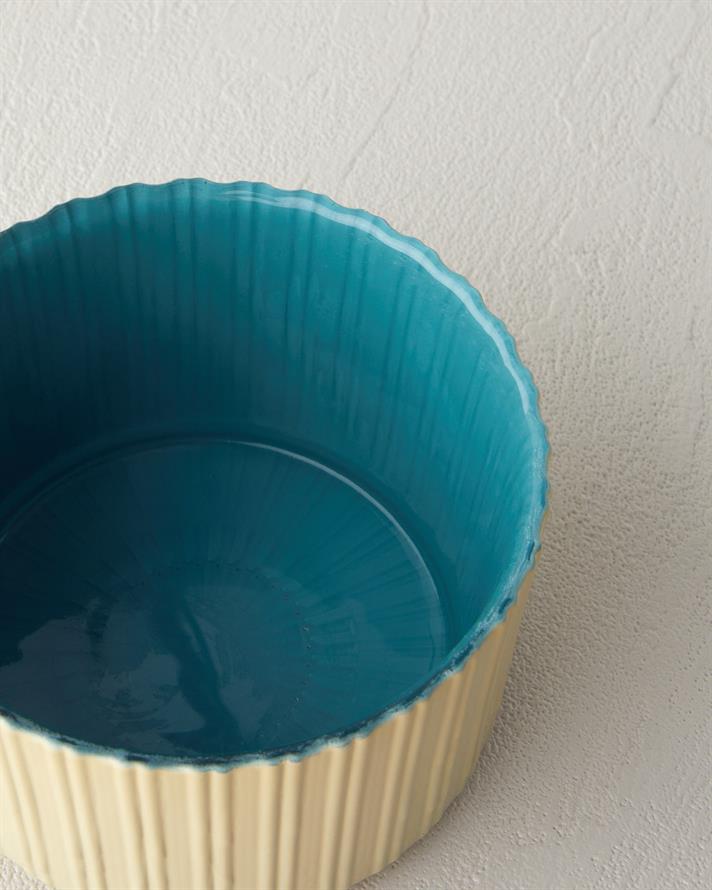 Harmon Cam Çerezlik Mavi – Açık Yeşil