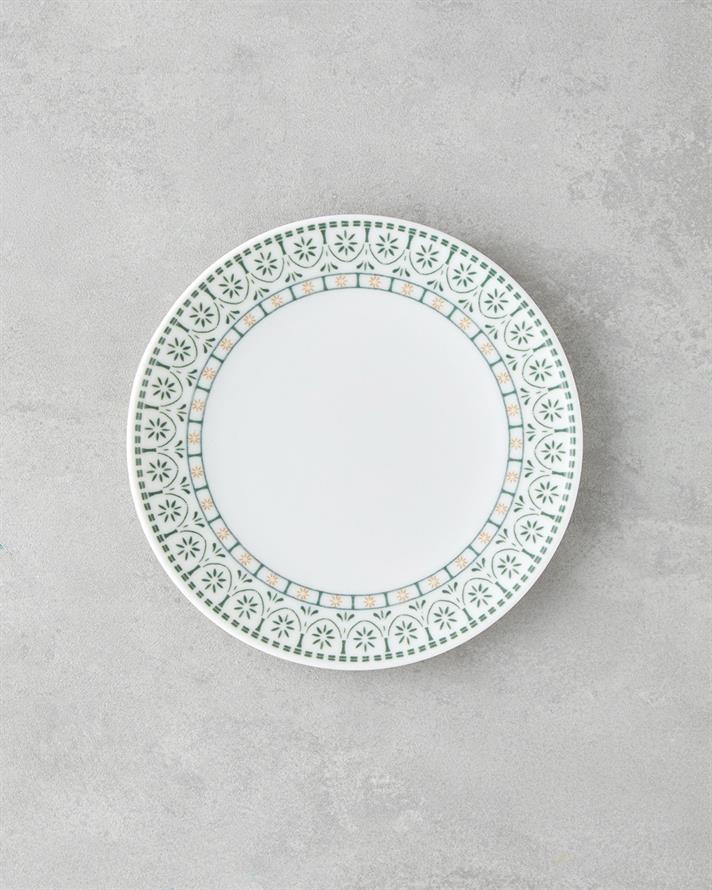 Harmony Porselen Kahvaltı Takımı 18 Parça 6 Kişilik Renkli