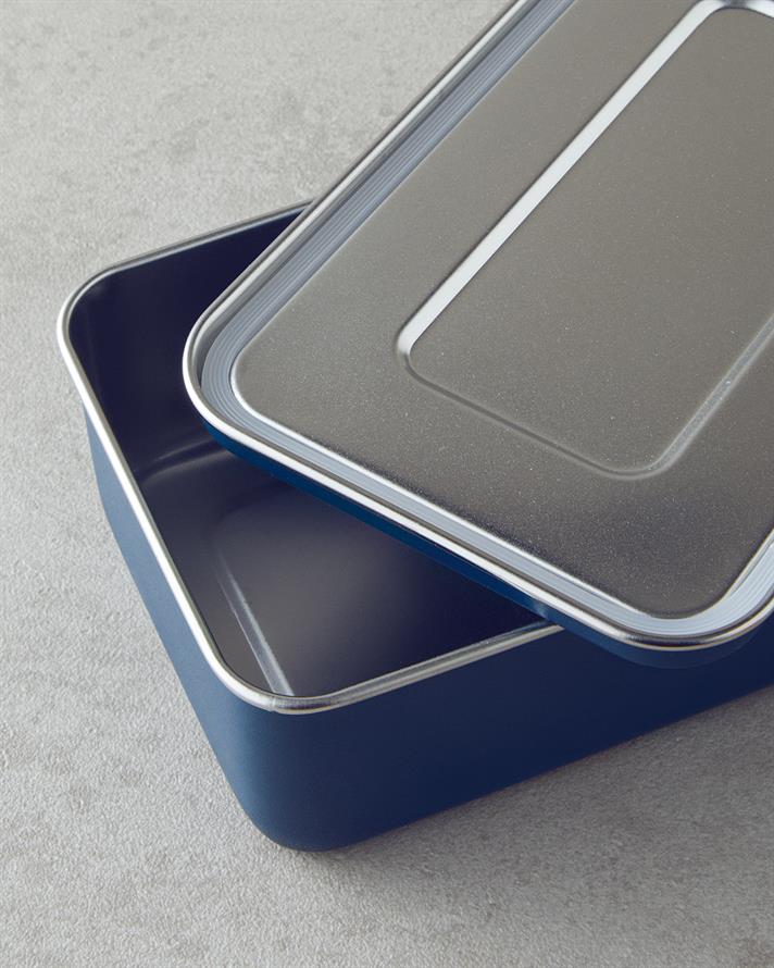 Harper Paslanmaz Çelik Lunch Box 900 ml Lacivert