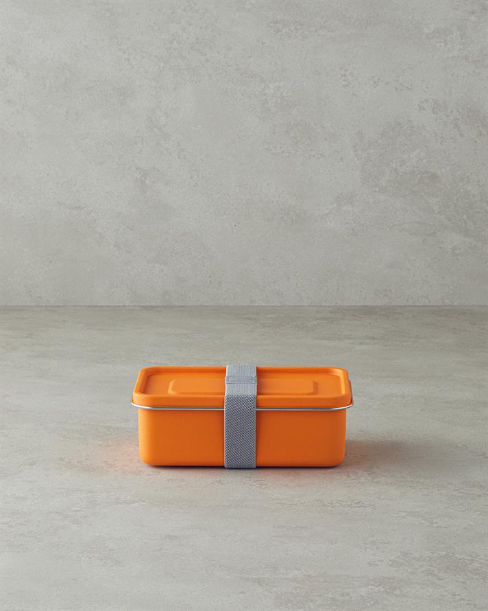 Harper Paslanmaz Çelik Lunch Box 900 ml Turuncu
