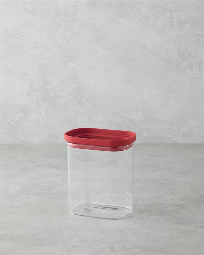 Hecha Cam Kavanoz Kırmızı