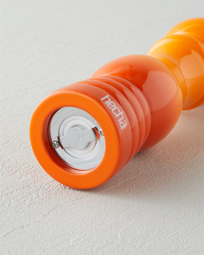 Hecha Meşe Değirmen 20 cm Turuncu