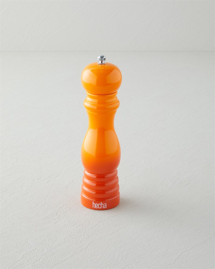 Hecha Meşe Değirmen 20 cm Turuncu