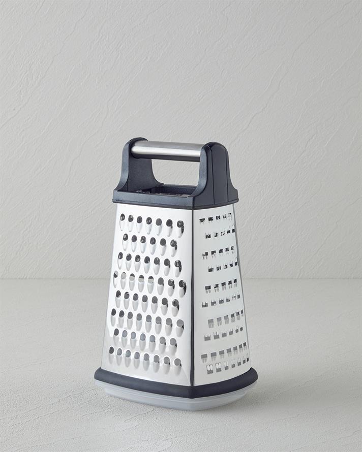 Hecha Paslanmaz Çelik Rende 24.5 cm Siyah