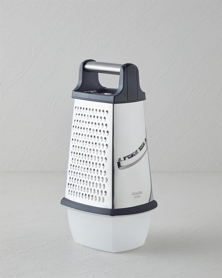 Hecha Paslanmaz Çelik Rende 24.5 cm Siyah