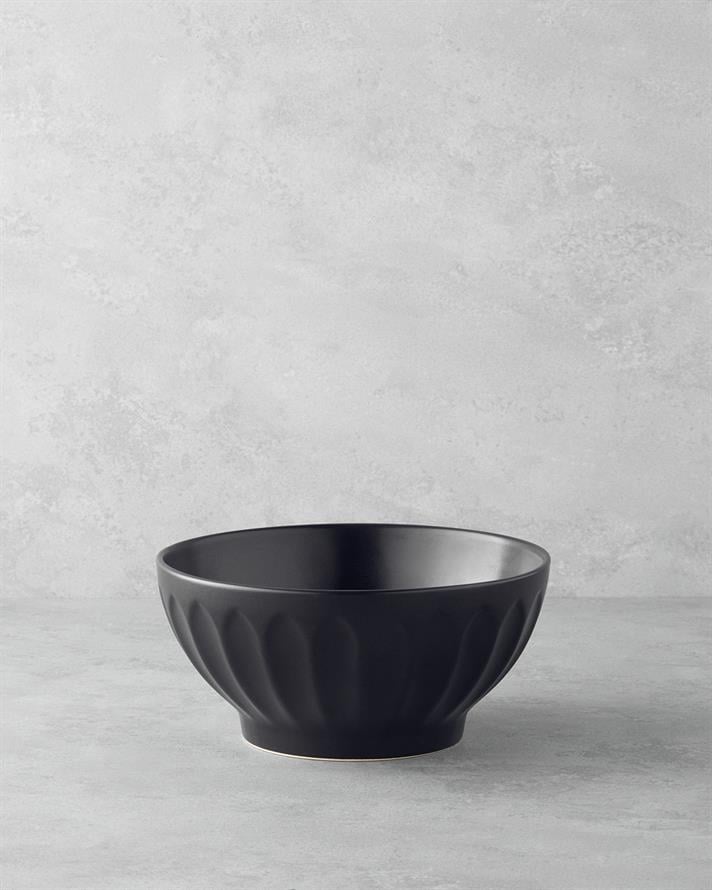 Hecha Seramik Karıştırma Kabı 23 x 12 cm Siyah