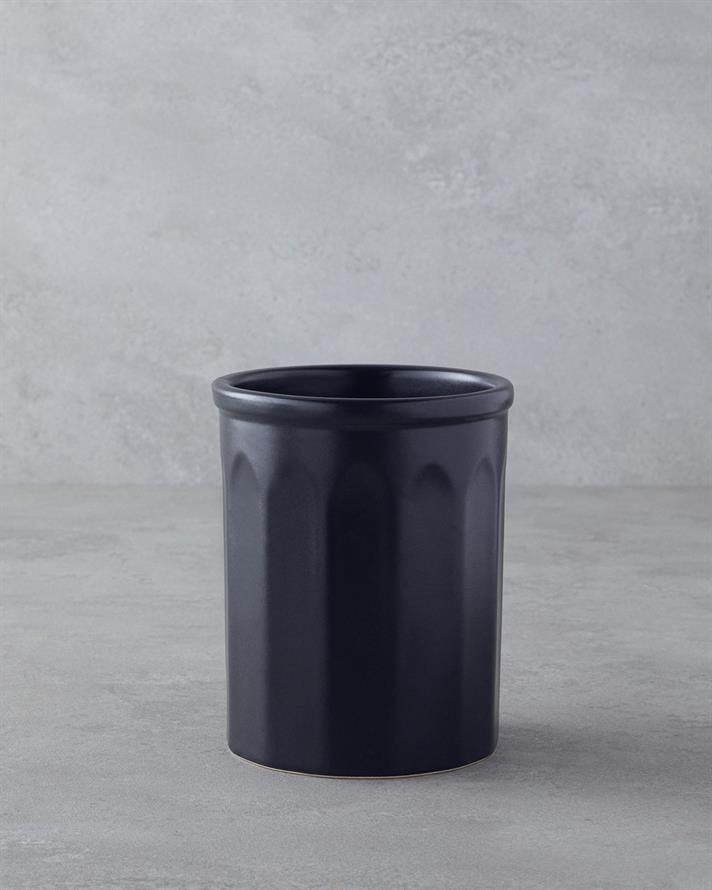 Hecha Seramik Kaşıklık Siyah