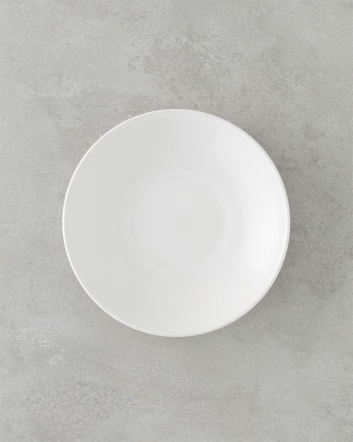 Hecha Seramik Yemek Takımı 4 Parça Tek Kişilik Krem