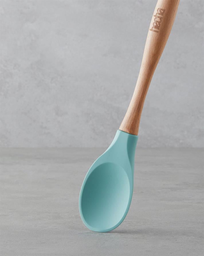 Hecha Silikon 3 Parça Servis Seti 28x32.5x31 cm Yeşil