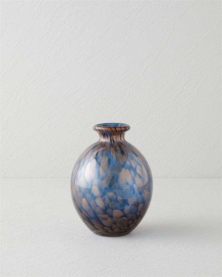 Helena Cam Vazo Lacivert