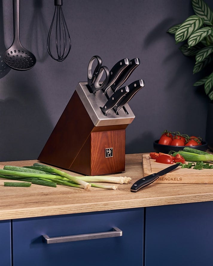 Henckels by Zwilling Everyday Blok Bıçak Seti 7 Parça Kahverengi