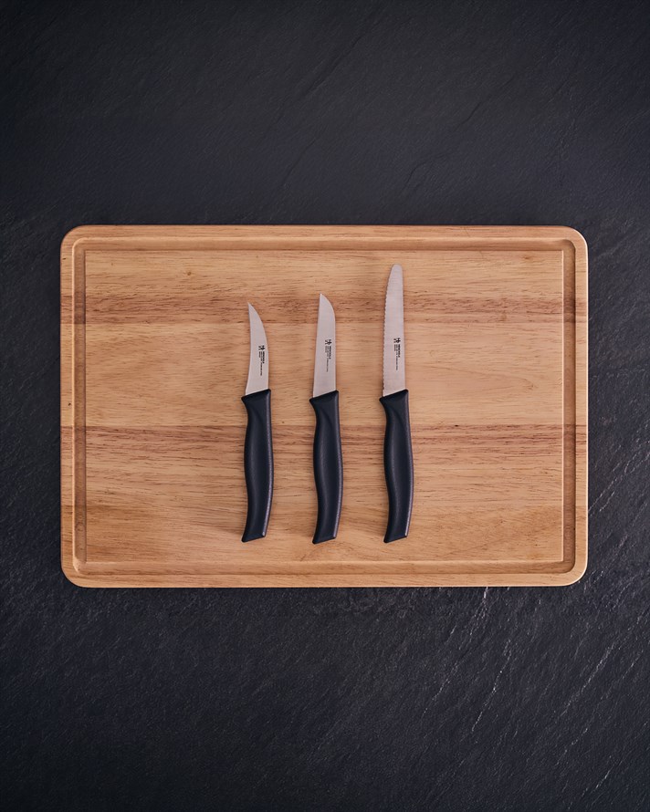 Henckels by Zwilling Kitchen Essentials Bıçak Seti 3 Parça Siyah