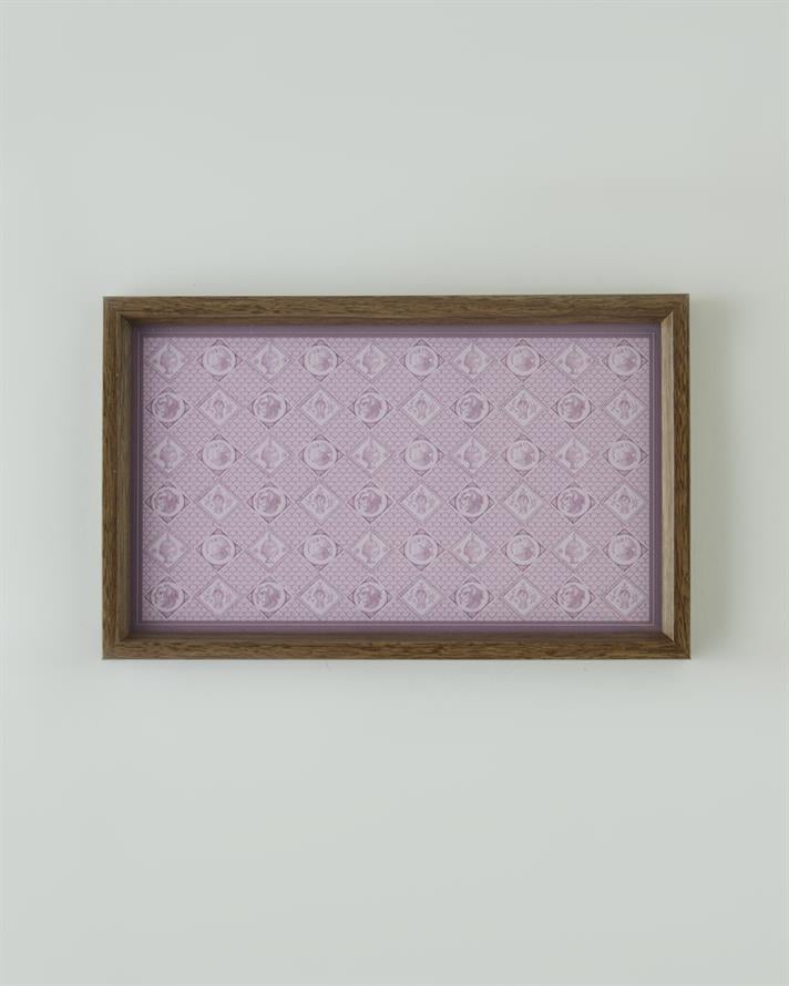 Hera Dekoratif Tepsi 16x26 cm Kırmızı